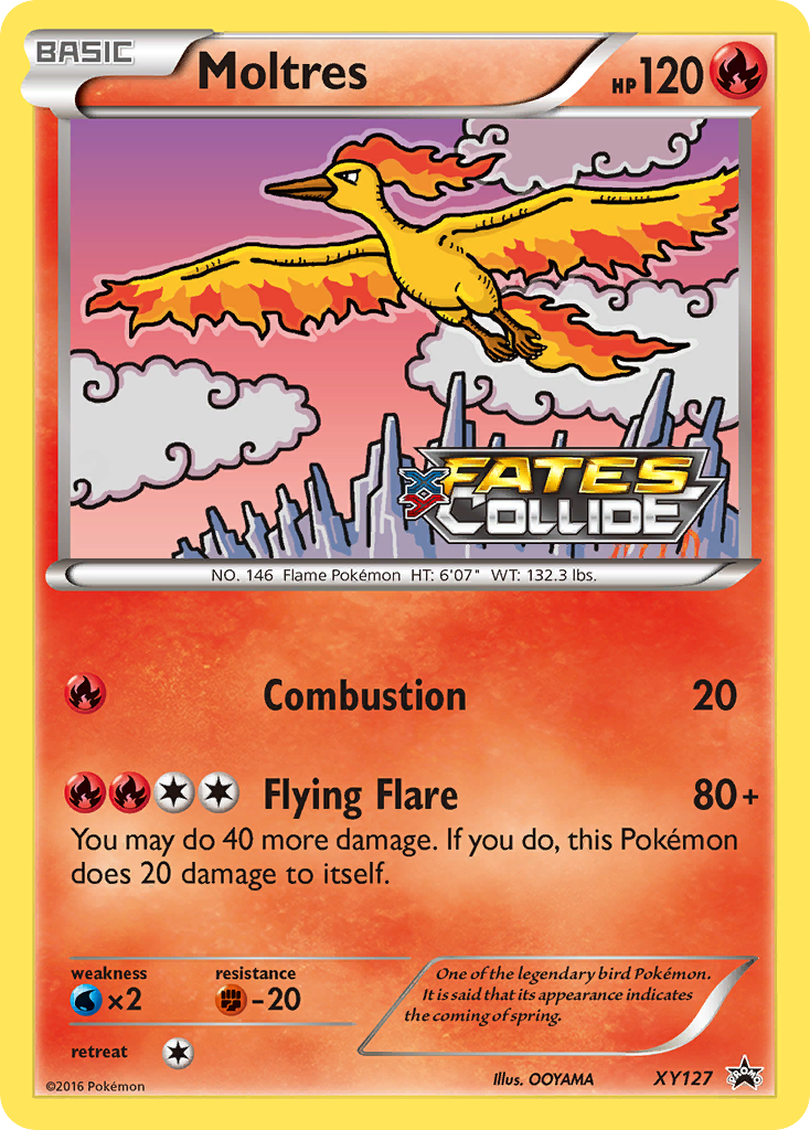 Moltres (XY127) [XY: Black Star Promos] | Tables and Towers