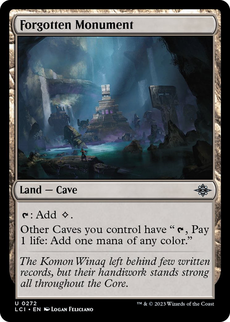 Forgotten Monument [The Lost Caverns of Ixalan] | Tables and Towers