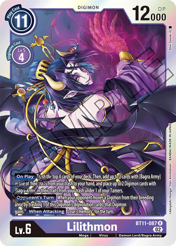 Lilithmon [BT11-087] [Dimensional Phase] | Tables and Towers