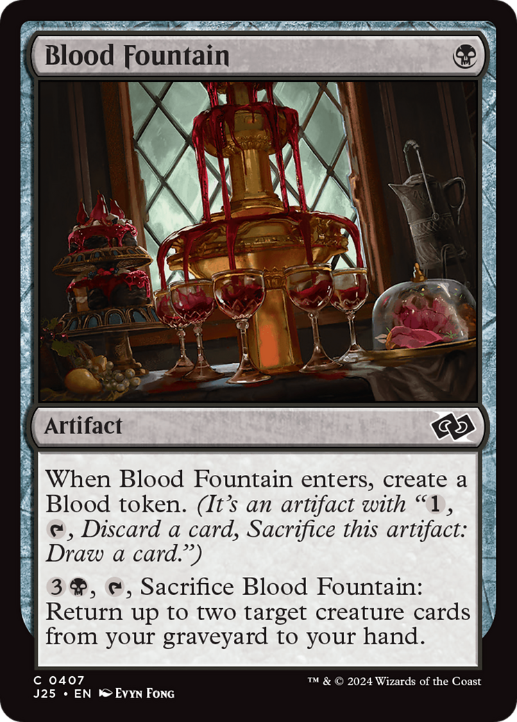 Blood Fountain [Foundations Jumpstart] | Tables and Towers