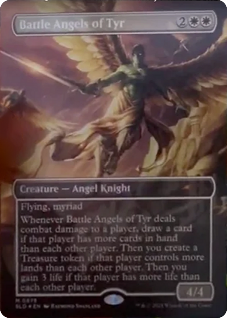 Battle Angels of Tyr (Rainbow Foil) [Secret Lair Drop Series] | Tables and Towers