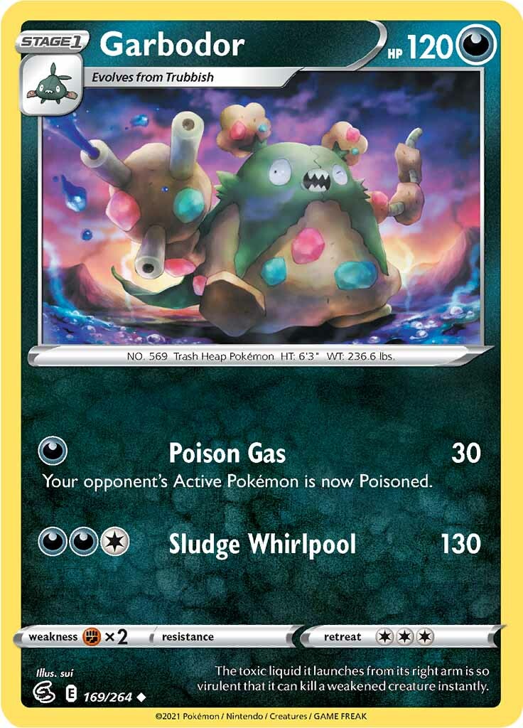 Garbodor (169/264) [Sword & Shield: Fusion Strike] | Tables and Towers