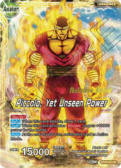 Piccolo // Piccolo, Yet Unseen Power (Fighter's Ambition Holiday Pack) (BT19-101) [Tournament Promotion Cards] | Tables and Towers