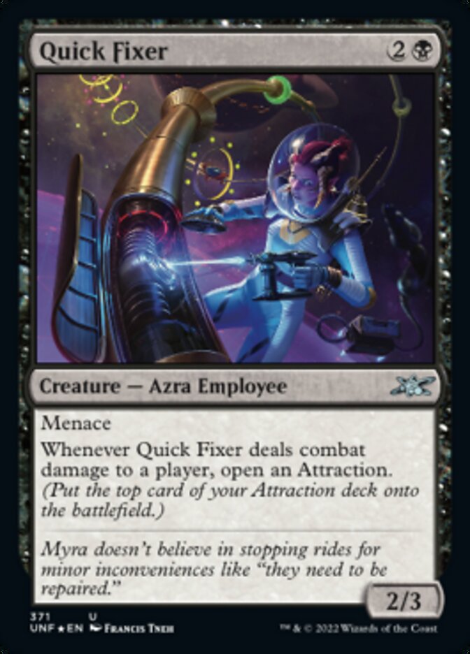 Quick Fixer (Galaxy Foil) [Unfinity] | Tables and Towers