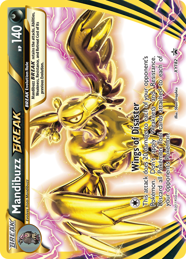 Mandibuzz BREAK (XY182) [XY: Black Star Promos] | Tables and Towers