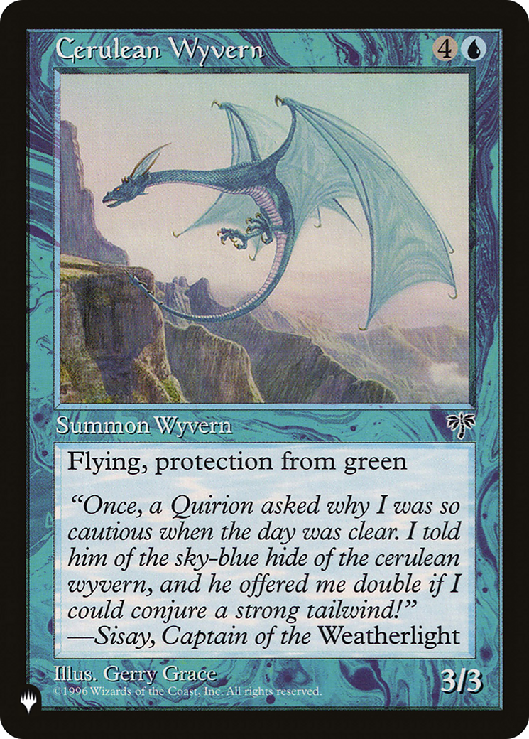 Cerulean Wyvern [The List Reprints] | Tables and Towers