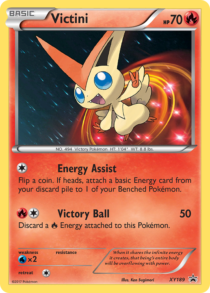 Victini (XY189) [XY: Black Star Promos] | Tables and Towers