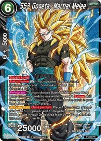 SS3 Gogeta, Martial Melee (Unison Warrior Series Tournament Pack Vol.3) (P-286) [Tournament Promotion Cards] | Tables and Towers