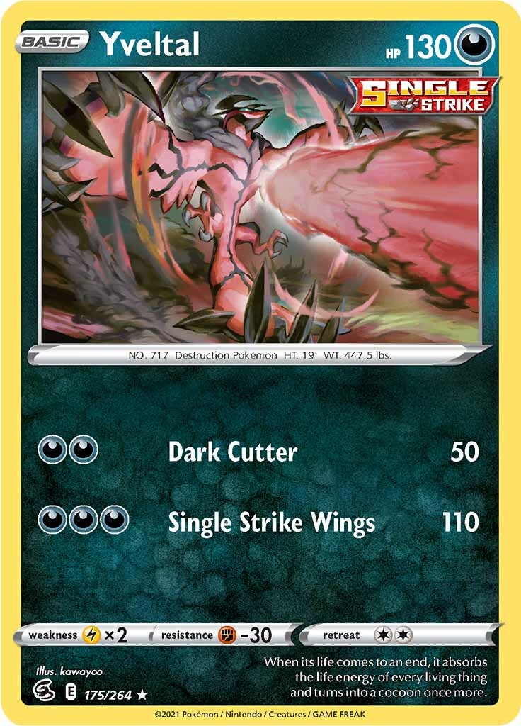 Yveltal (175/264) [Sword & Shield: Fusion Strike] | Tables and Towers