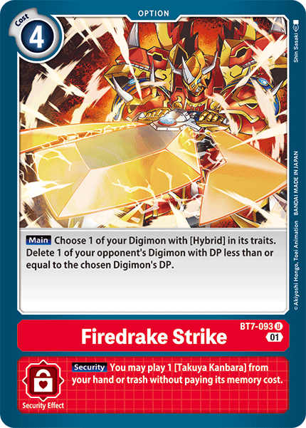 Firedrake Strike [BT7-093] [Next Adventure] | Tables and Towers