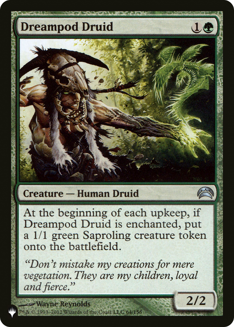 Dreampod Druid [The List Reprints] | Tables and Towers