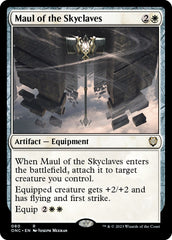 Maul of the Skyclaves [Phyrexia: All Will Be One Commander] | Tables and Towers