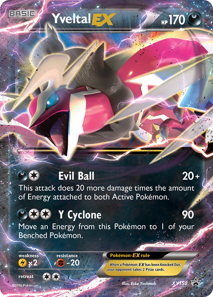 Yveltal EX (XY150) [XY: Black Star Promos] | Tables and Towers