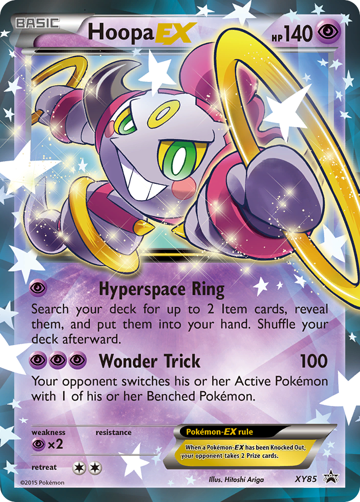 Hoopa EX (XY85) (Collection Promo) [XY: Black Star Promos] | Tables and Towers