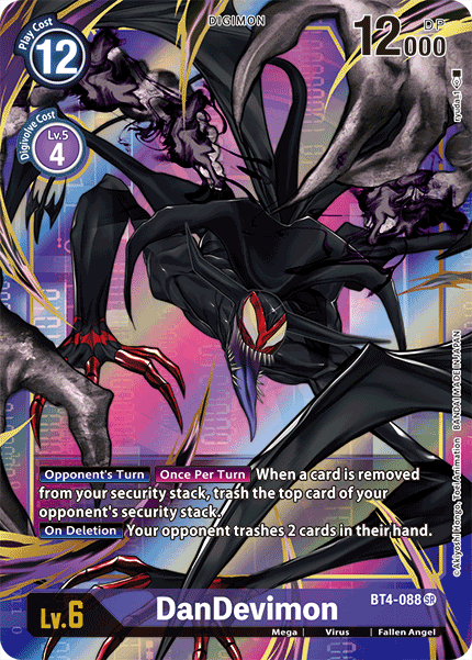 DanDevimon [BT4-088] (Alternate Art) [Great Legend] | Tables and Towers