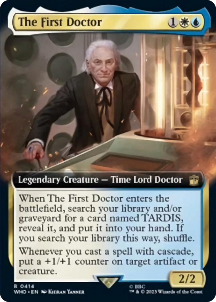 The First Doctor (Extended Art) [Doctor Who] | Tables and Towers