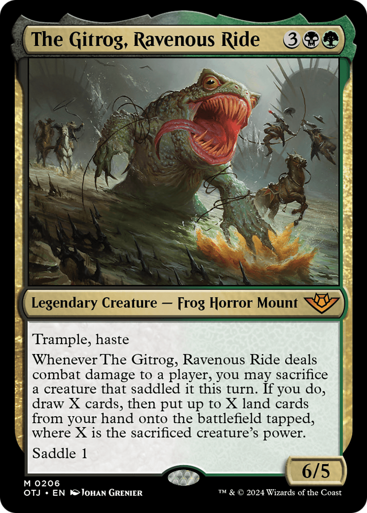 The Gitrog, Ravenous Ride [Outlaws of Thunder Junction] | Tables and Towers