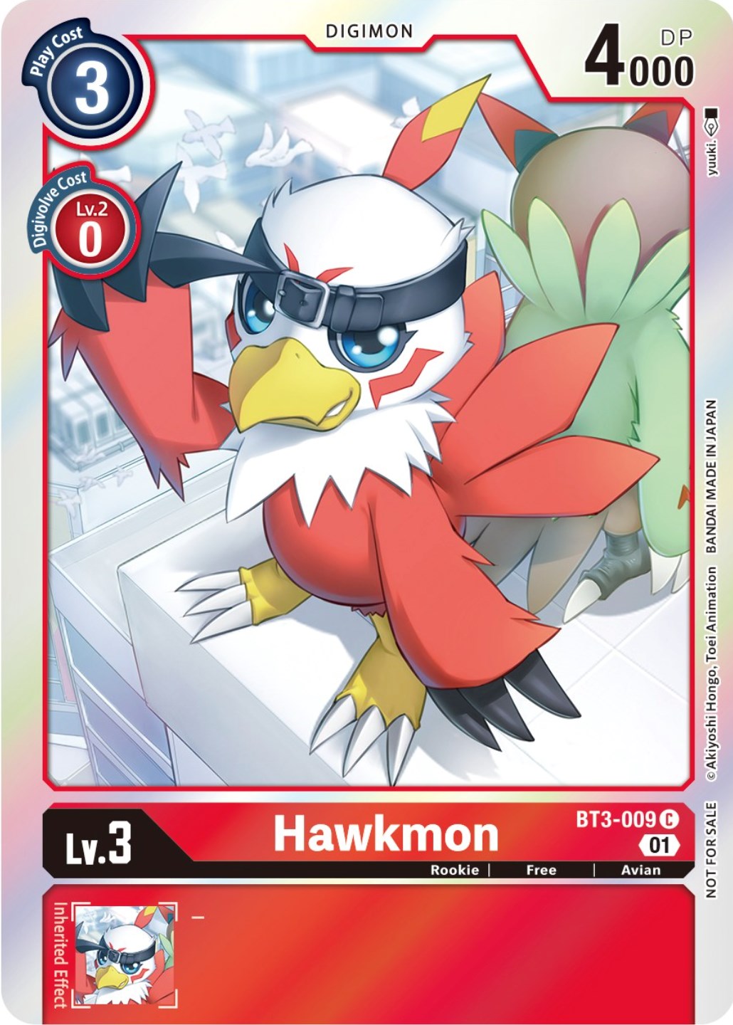 Hawkmon [BT3-009] (ST-11 Special Entry Pack) [Release Special Booster Promos] | Tables and Towers