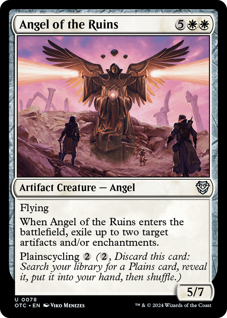 Angel of the Ruins [Outlaws of Thunder Junction Commander] | Tables and Towers