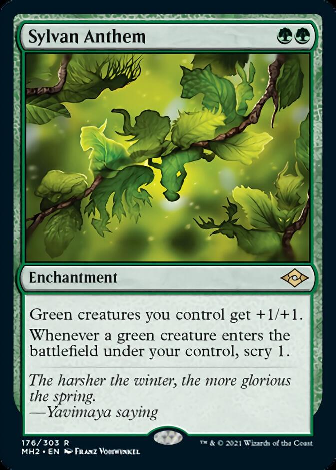 Sylvan Anthem [Modern Horizons 2] | Tables and Towers