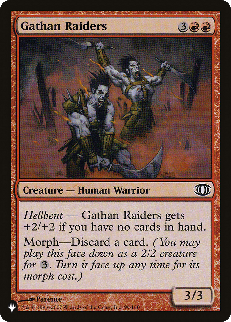 Gathan Raiders [The List Reprints] | Tables and Towers