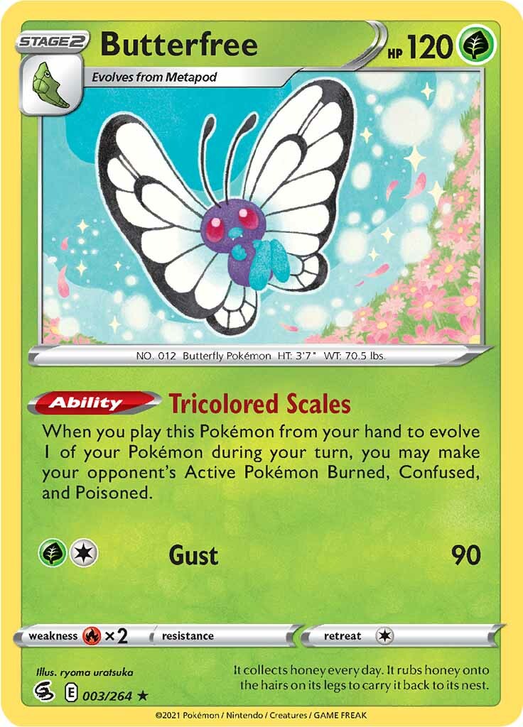 Butterfree (003/264) [Sword & Shield: Fusion Strike] | Tables and Towers