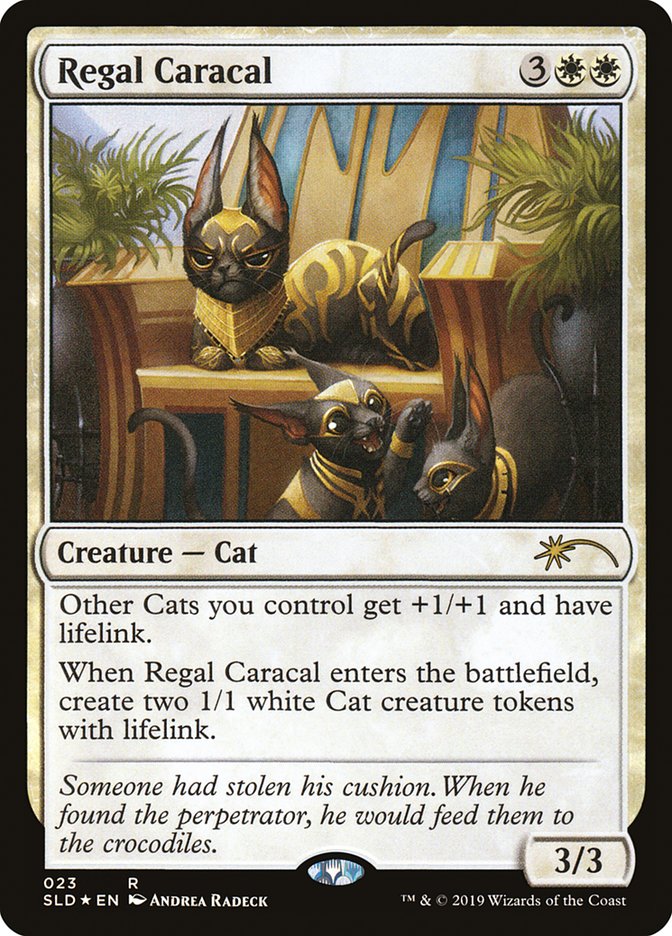 Regal Caracal [Secret Lair Drop Series] | Tables and Towers