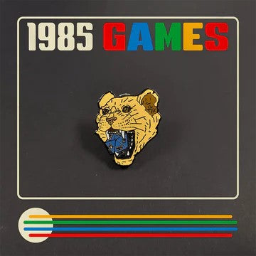 1985 Games D20 Lion Pin | Tables and Towers