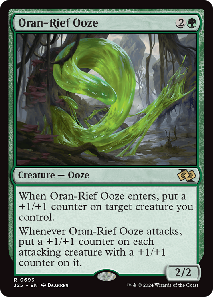 Oran-Rief Ooze [Foundations Jumpstart] | Tables and Towers