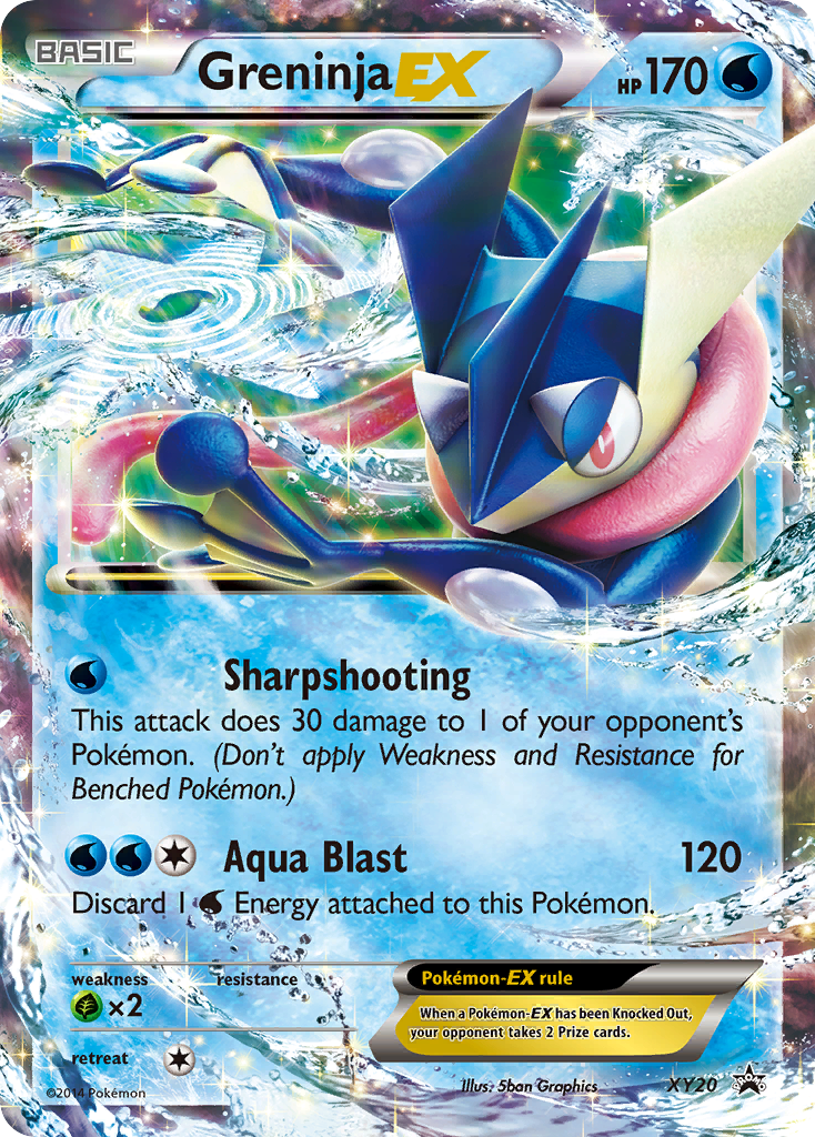 Greninja EX (XY20) [XY: Black Star Promos] | Tables and Towers