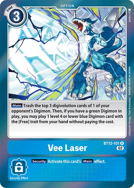 Vee Laser [BT12-101] [Across Time] | Tables and Towers