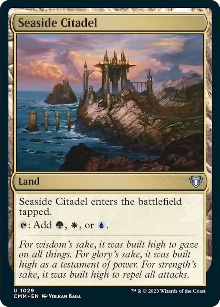 Seaside Citadel [Commander Masters] | Tables and Towers