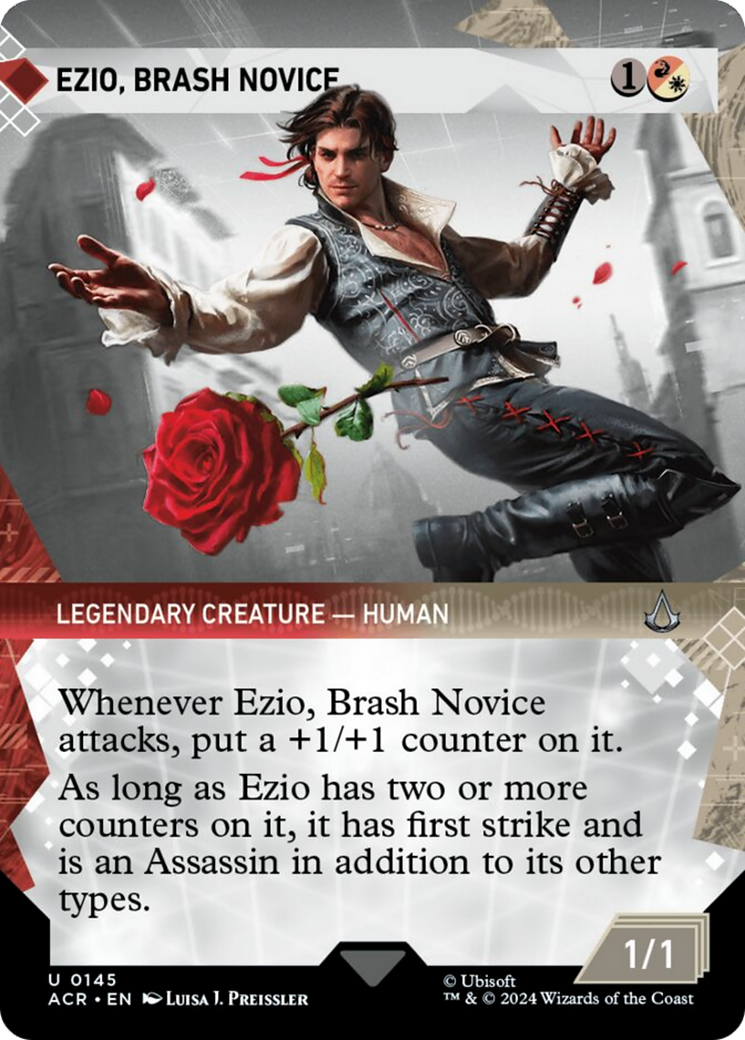 Ezio, Brash Novice (Showcase) [Assassin's Creed] | Tables and Towers