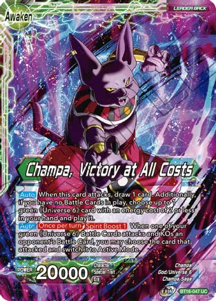 Champa // Champa, Victory at All Costs (BT16-047) [Realm of the Gods] | Tables and Towers