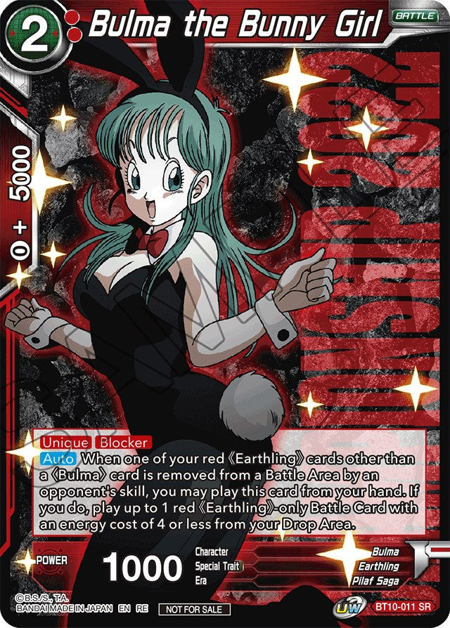 Bulma the Bunny Girl (Championship 2022) (BT10-011) [Promotion Cards] | Tables and Towers