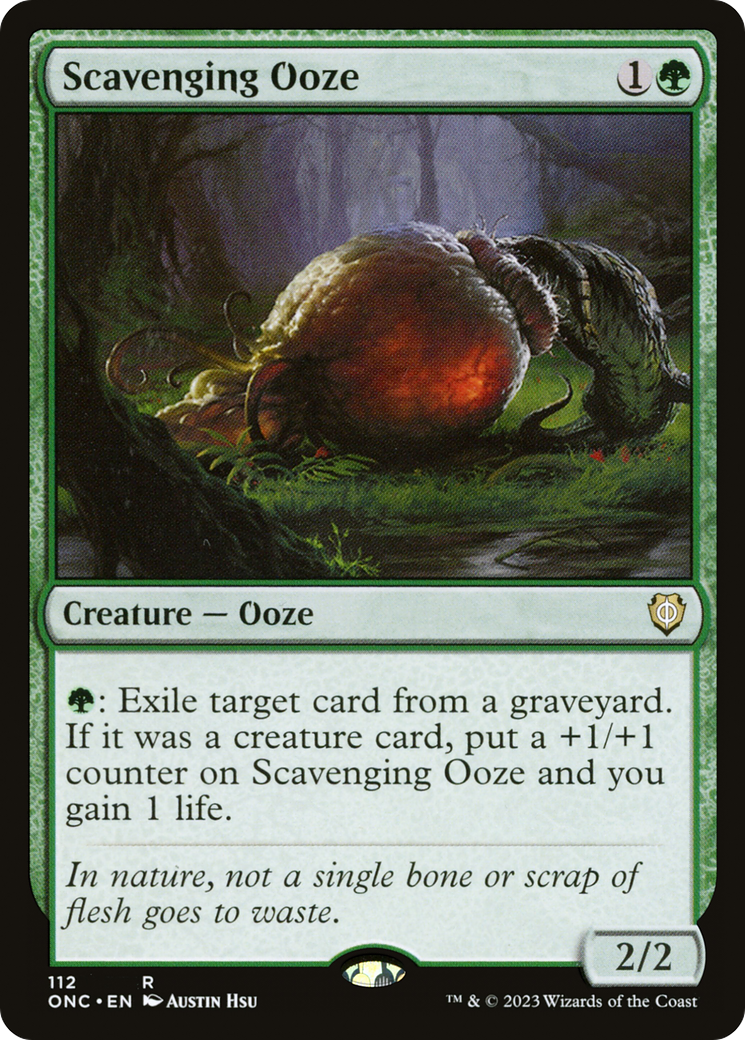 Scavenging Ooze [Phyrexia: All Will Be One Commander] | Tables and Towers