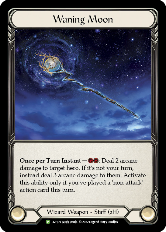 Waning Moon [LGS109] (Promo)  Cold Foil | Tables and Towers