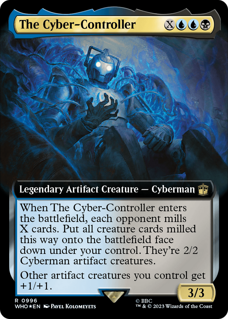 The Cyber-Controller (Extended Art) (Surge Foil) [Doctor Who] | Tables and Towers