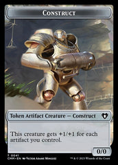 Servo // Construct (0041) Double-Sided Token [Commander Masters Tokens] | Tables and Towers