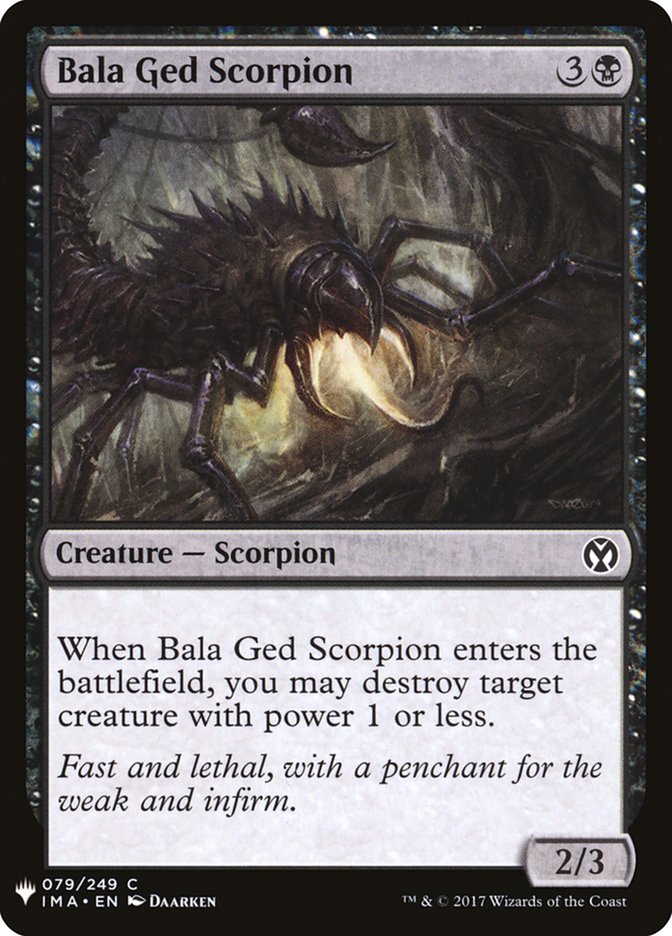 Bala Ged Scorpion [Mystery Booster] | Tables and Towers