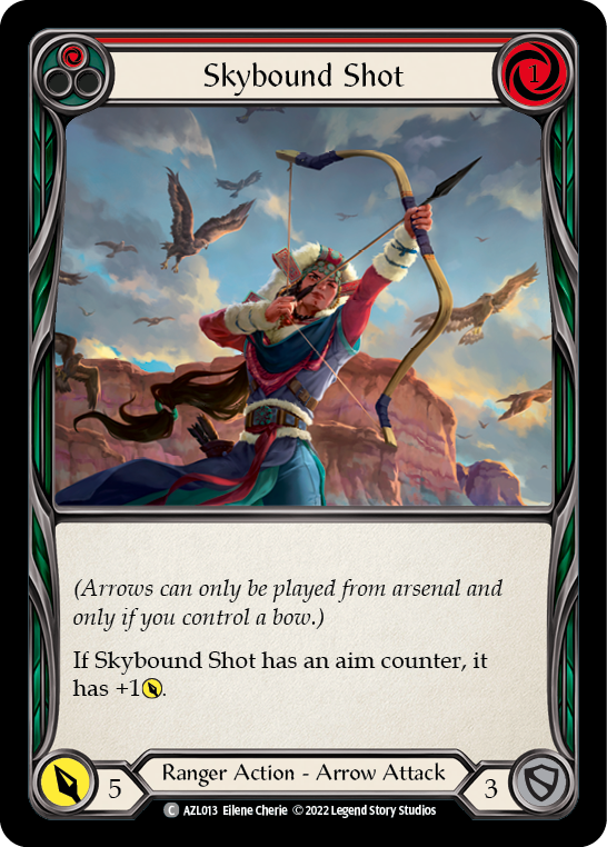 Skybound Shot (Red) [AZL013] (Outsiders Azalea Blitz Deck) | Tables and Towers