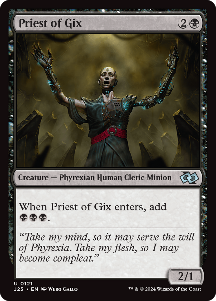 Priest of Gix [Foundations Jumpstart] | Tables and Towers