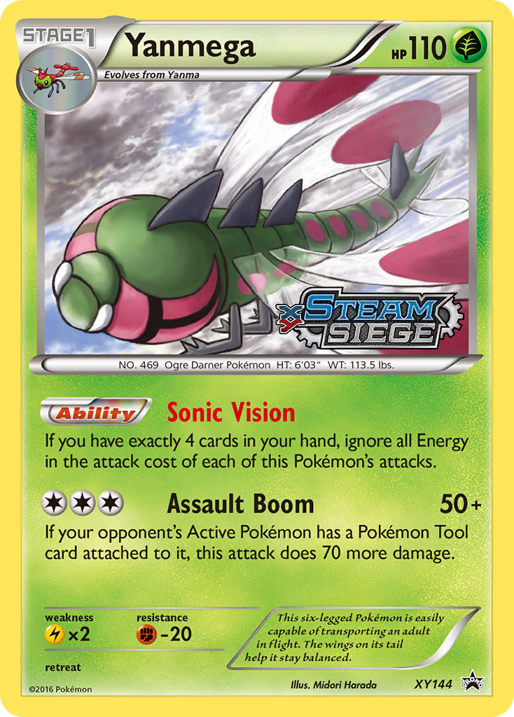 Yanmega (XY144) [XY: Black Star Promos] | Tables and Towers