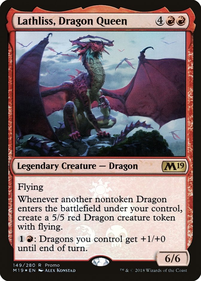 Lathliss, Dragon Queen [Resale Promos] | Tables and Towers