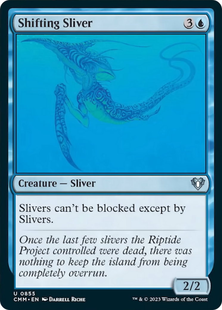 Shifting Sliver [Commander Masters] | Tables and Towers