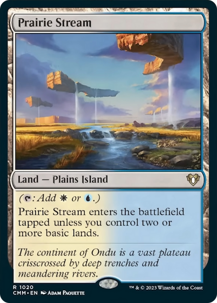 Prairie Stream [Commander Masters] | Tables and Towers