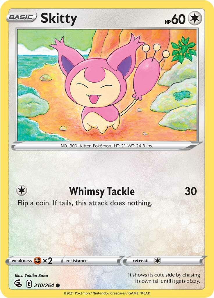 Skitty (210/264) [Sword & Shield: Fusion Strike] | Tables and Towers