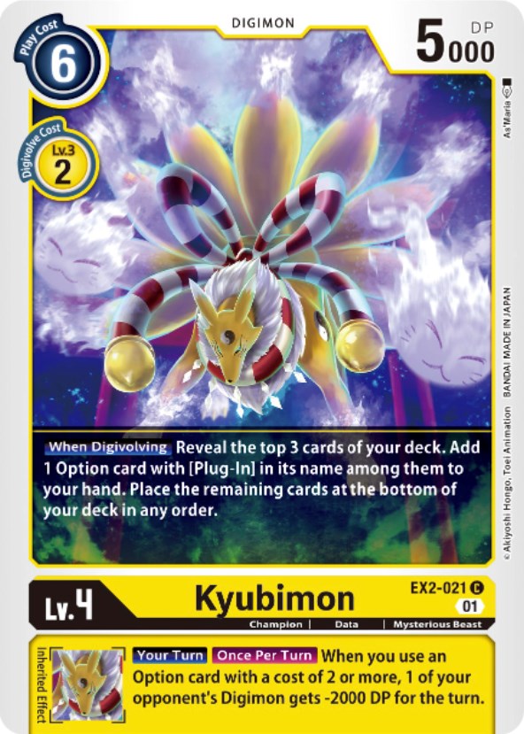 Kyubimon [EX2-021] [Digital Hazard] | Tables and Towers