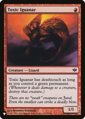 Toxic Iguanar [The List] | Tables and Towers