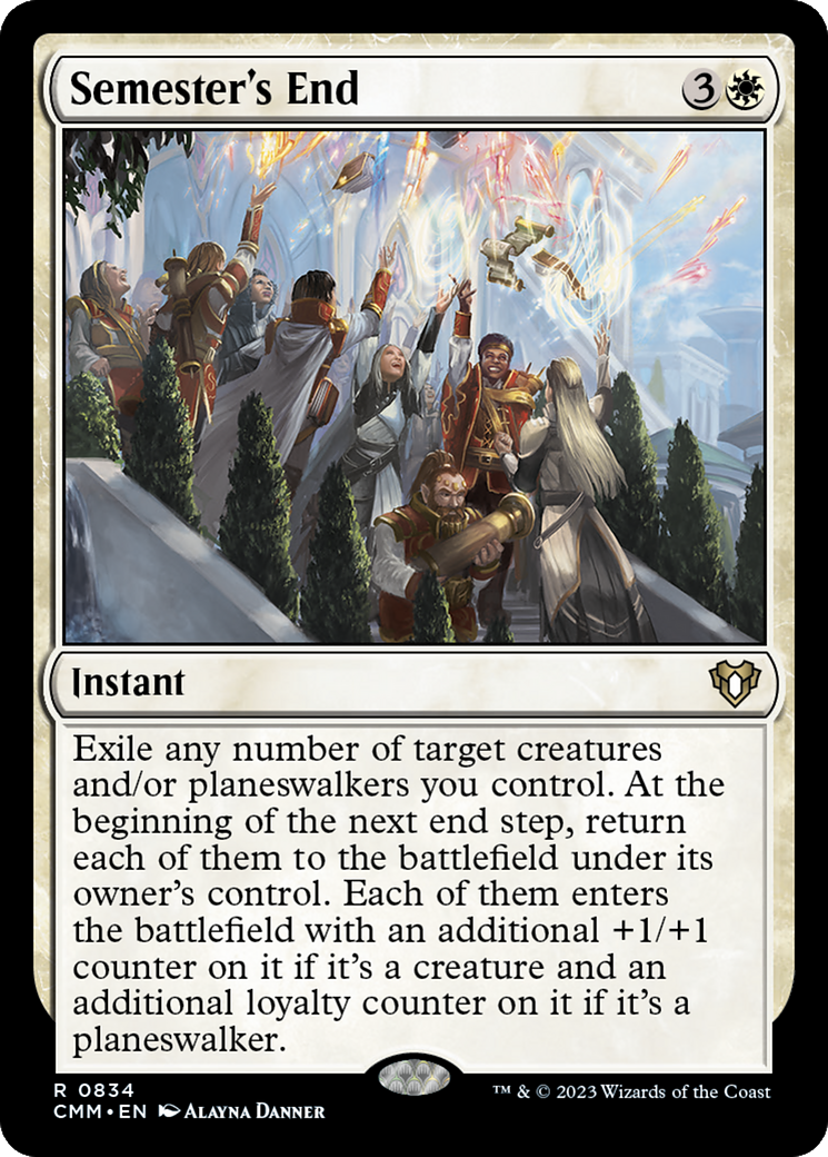 Semester's End [Commander Masters] | Tables and Towers